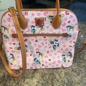 Dooney and Bourke Mickey ❤️’s Minnie Satchel